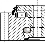 válečkové ložisko kombinované