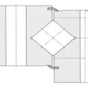 válečkové ložisko se zkříženými válečky